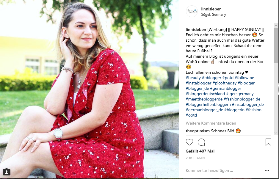 perfekte Instagrambilder