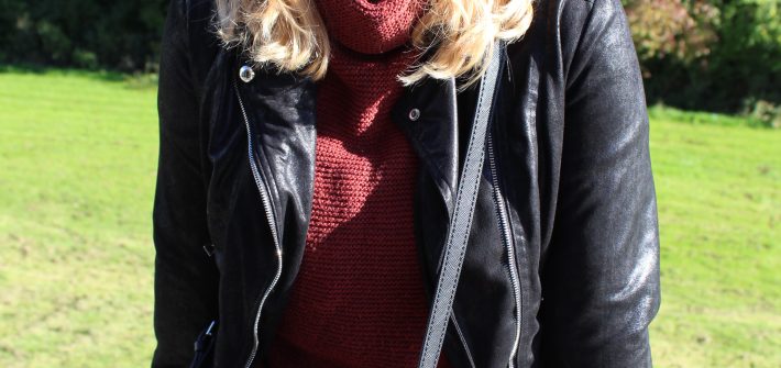Lederjacke